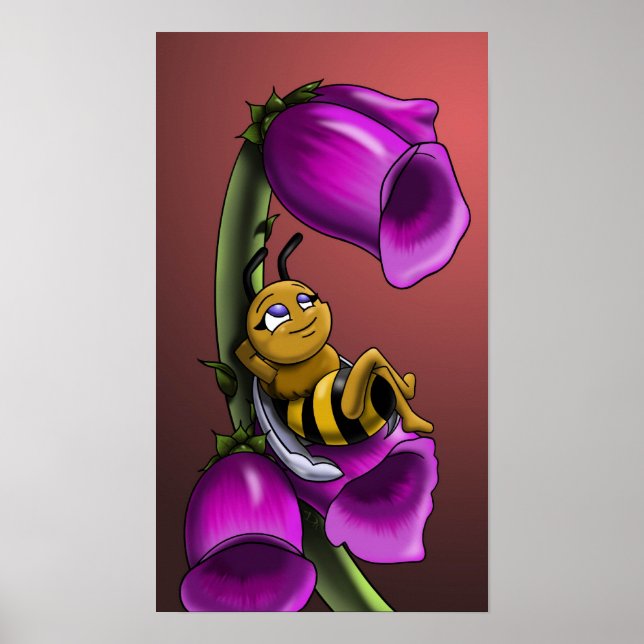Biene Poster (Vorne)