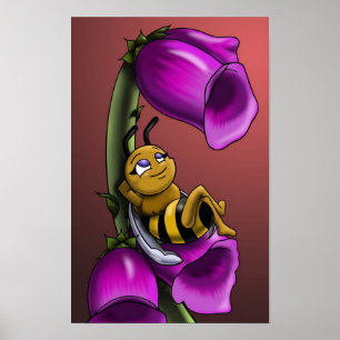 Biene Poster