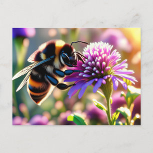 Biene Postkarte