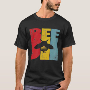 Biene Retro Vintage Imker T-Shirt