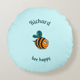 Biene Rundes Kissen