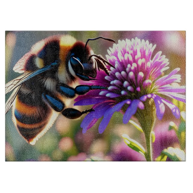 Biene Schneidebrett (Vorderseite)