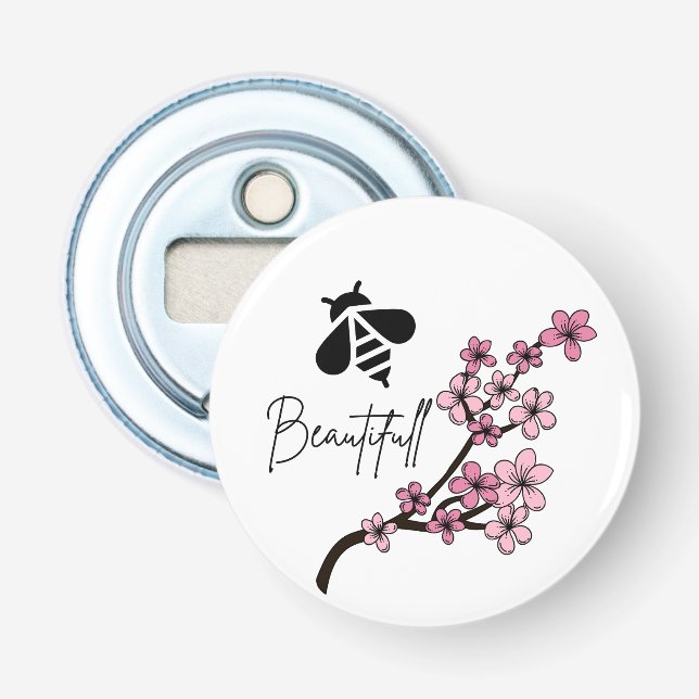 Biene schön flaschenöffner (Vorderseite)