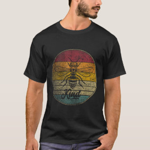 Biene Sei Nett - Vintage Liebe Frauen Kinder Männe T-Shirt