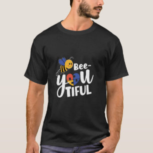 Biene Sie Tiful Autismus Autismus Bewusstsein T-Shirt
