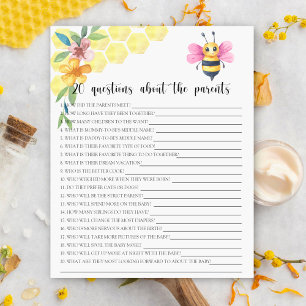 Biene - Spiele - 20 Fragen zu den Eltern