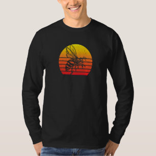 Biene Sunset Retro Vintag T-Shirt