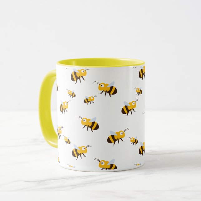 Biene Tasse (Vorderseite Links)