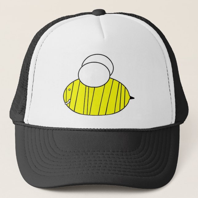 Biene! Truckerkappe (Vorderseite)