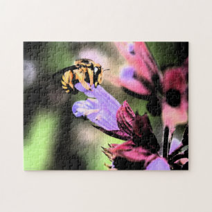 Biene und Blume 11x14 252pc jpcnm Puzzle
