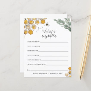 Biene und Eucalyptus Baby Duwer Wish for the Baby