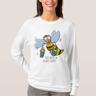 Biene und Honey Long Sleeve T - Shirt