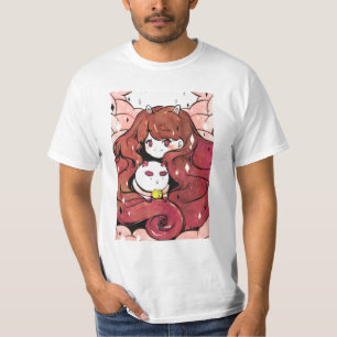 Biene und Puppycat Vintag T-Shirt