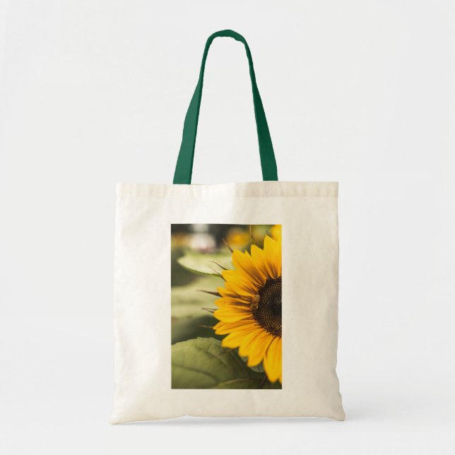 Biene und Sonne-Tasche Tragetasche (Vorne)
