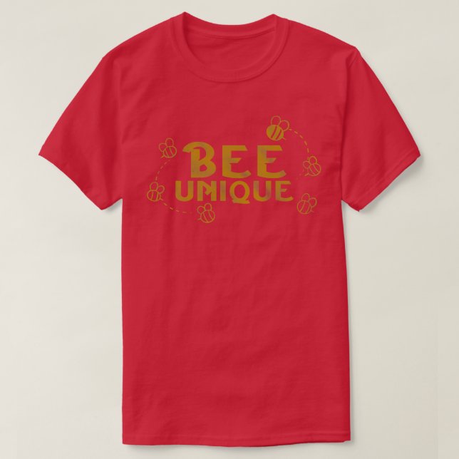 Biene Unique T-Shirt (Design vorne)
