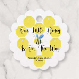 Biene. Unser kleiner Honig auf dem Weg Geschenkanhänger