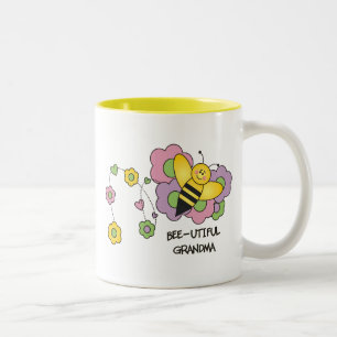Biene-utiful Großmutter-Tasse Zweifarbige Tasse
