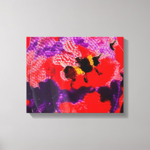 Bienen Abstrakte Bug Art Leinwanddruck