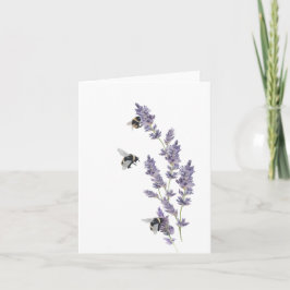 Bienen auf Lavendel-Blume