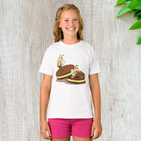 Bienen auf zwei Keksen T - Shirt