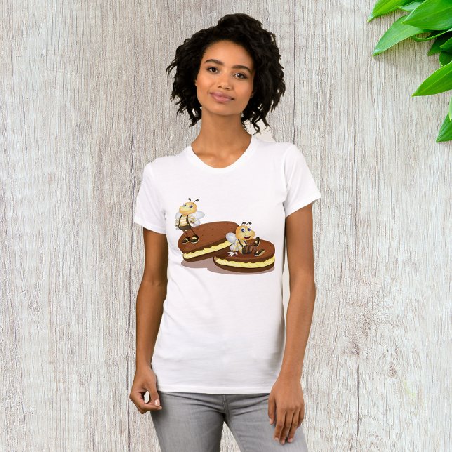 Bienen auf zwei Keksen T - Shirt (Von Creator hochgeladen)