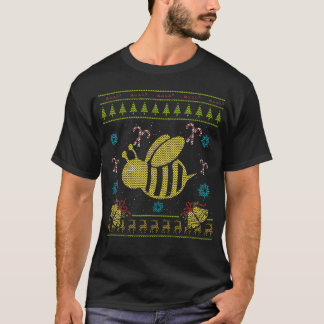 Bienen-Bienen-Wächter-Weihnachtshässliche T-Shirt