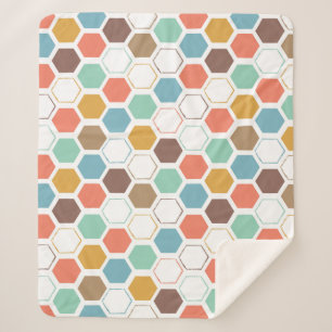 Bienen-Bienenstock-Modul-Muster Sherpadecke