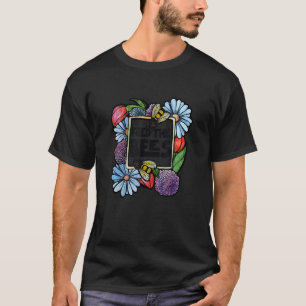 Bienen-Blume-Imkerei gefüttert T-Shirt