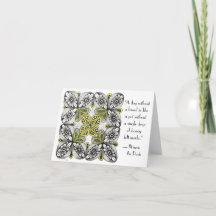 Bienen & Blumen Handgezeichnete Doodle-Freundschaf