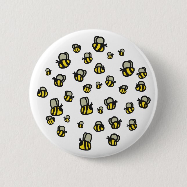 Bienen Button (Vorderseite)
