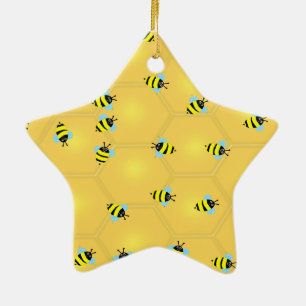 Bienen Buzzing Keramikornament