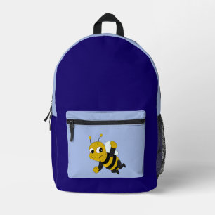 Bienen-Cartoon  Bedruckter Rucksack