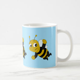 Bienen-Cartoon-Kaffee-Tasse Kaffeetasse