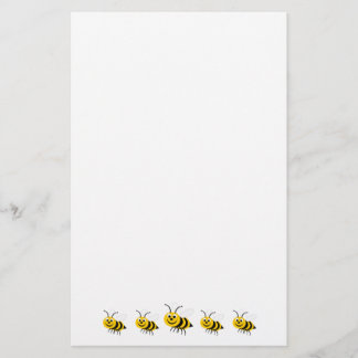 Bienen Design Briefpapier