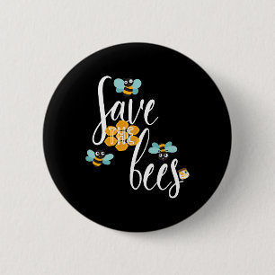 Bienen-Erde-Lover-Planet-Imker gerettet Button