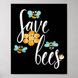Bienen-Erde-Lover-Planet-Imker gerettet Poster