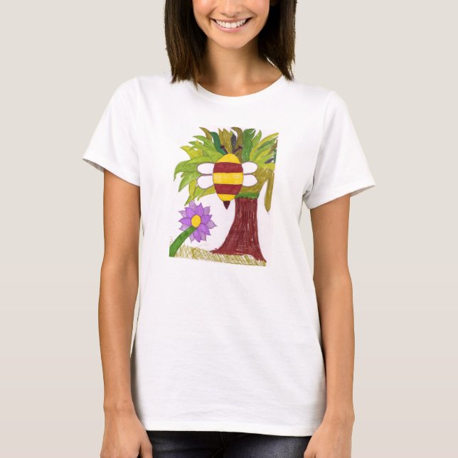 Bienen-Fliegen T-Shirt (Vorderseite)