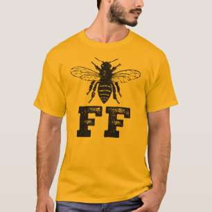 Bienen-Freund für immer im Schwarzen T-Shirt