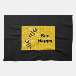 Bienen-glückliche Hummel-Geschirrtücher Geschirrtuch