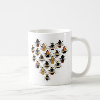 Bienen-Herz-Tasse Tasse