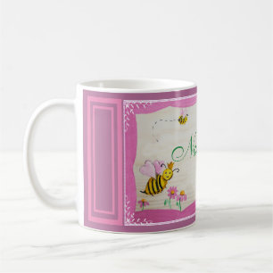 Bienen in der Tasse Garden