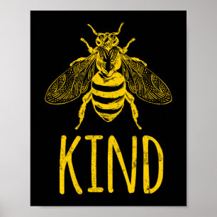 Bienen Kind Bienenkäfer Honigbienenpun Poster