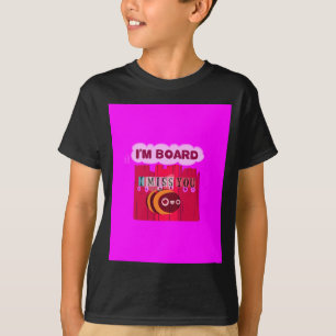 Bienen-Kunstprint auf Brett T-Shirt
