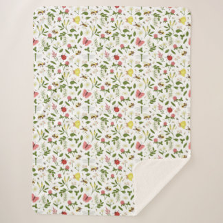 Bienen Ladybugs und Schmetterlinge Sherpadecke