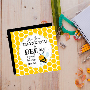 Bienen-Lehrer-Geschenk – Danke, dass du ein großar Magnetkarte