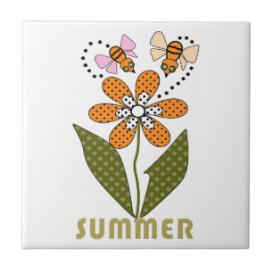 Bienen Liebe Sommer und ich auch Fliese