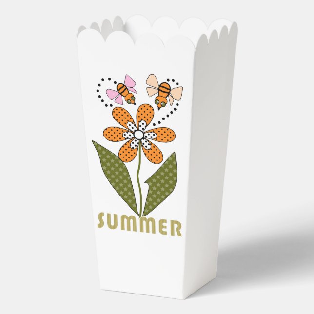 Bienen Liebe Sommer und ich auch Geschenkschachtel (Vorderseite)