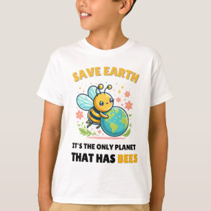 Bienen Liebhaber Gerettet Erde T-Shirt