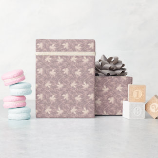 Bienen + Lilac Geschenkpapier