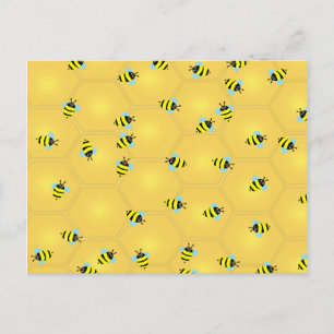 Bienen Postkarte